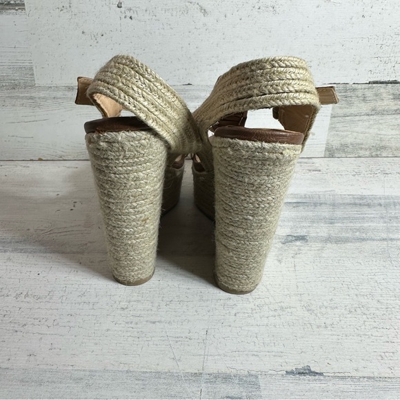 Sbicca brown wedge sandal sz 7 - Picture 3 of 3